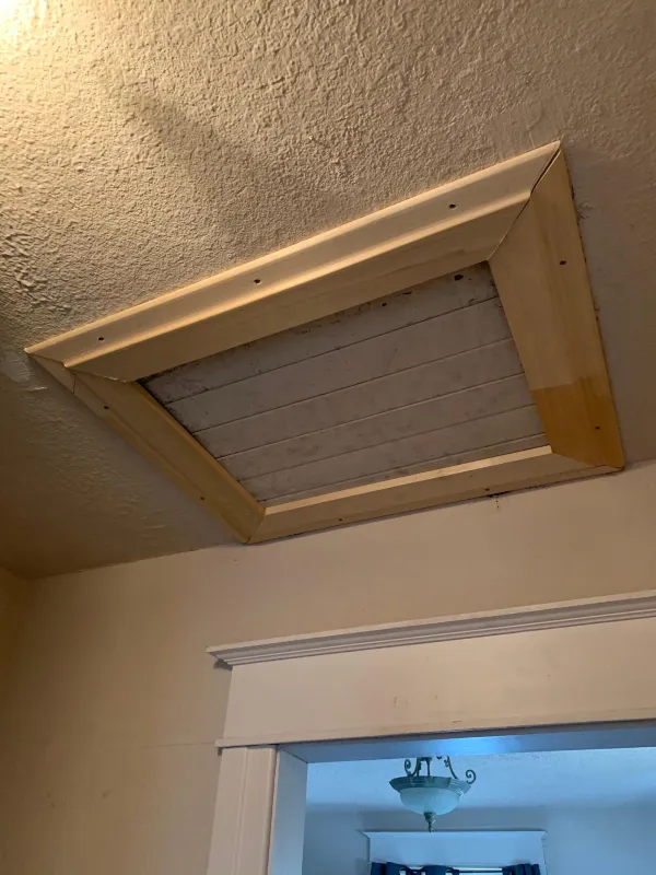 Crawl space trim